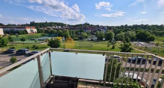 Pronájem cihlového bytu 2+kk, 56 m2, balkon, garáž, ul. V Újezdech, Brno - Medlánky